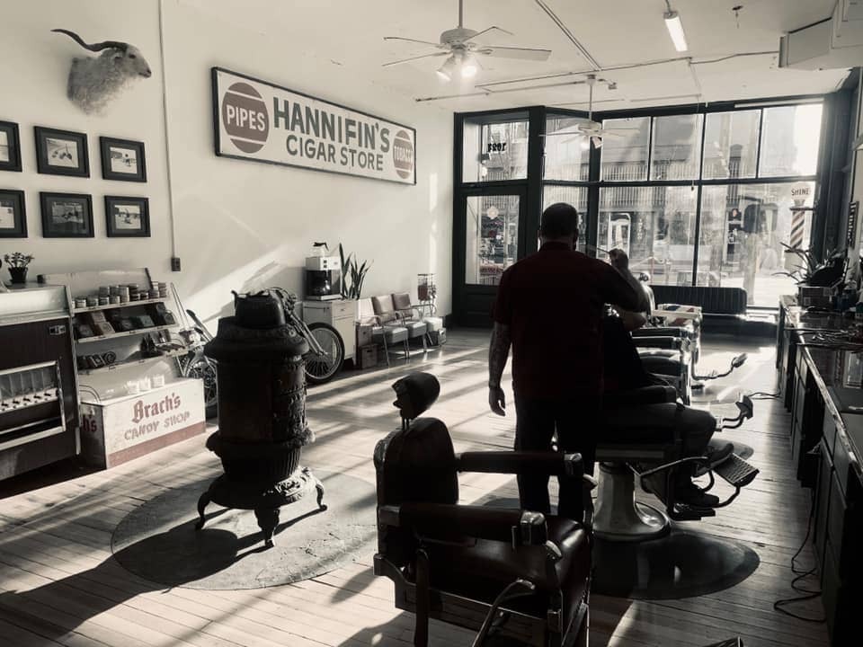 The haunted Belmont Barbershop